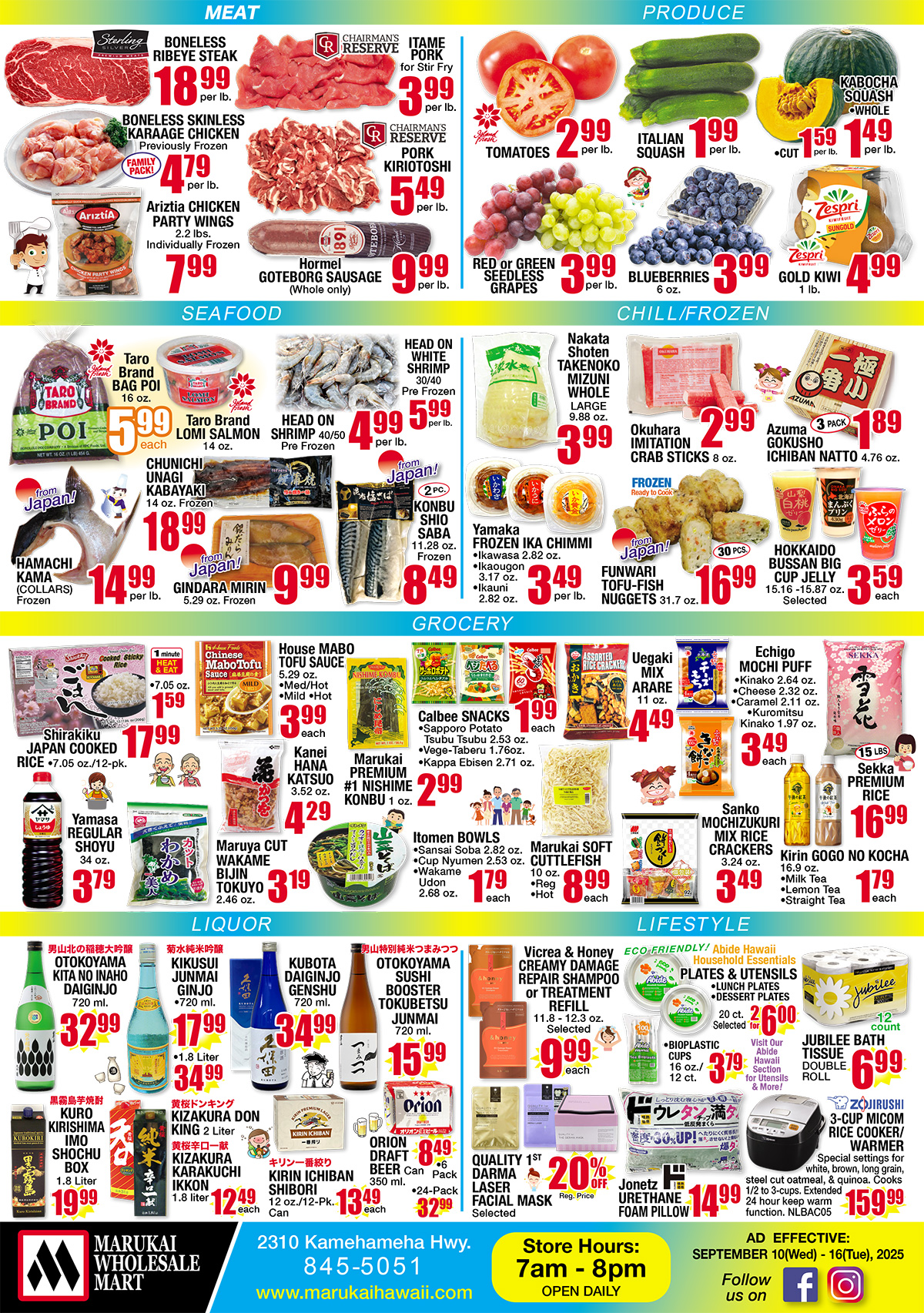 Weekly Flyer Wed, September 10, 2025 - Tue, September 16, 2025